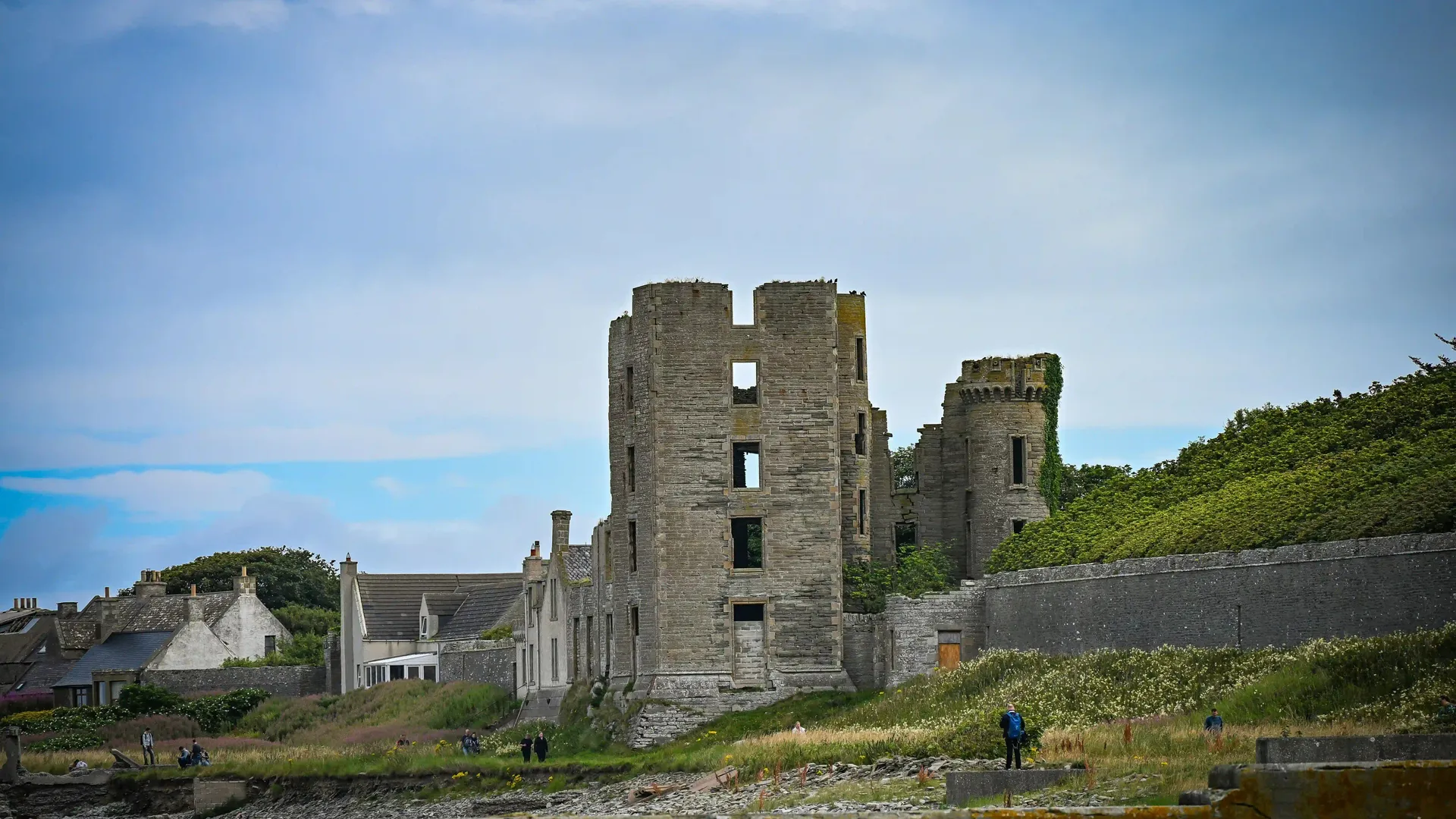 Burgruine in Thurso