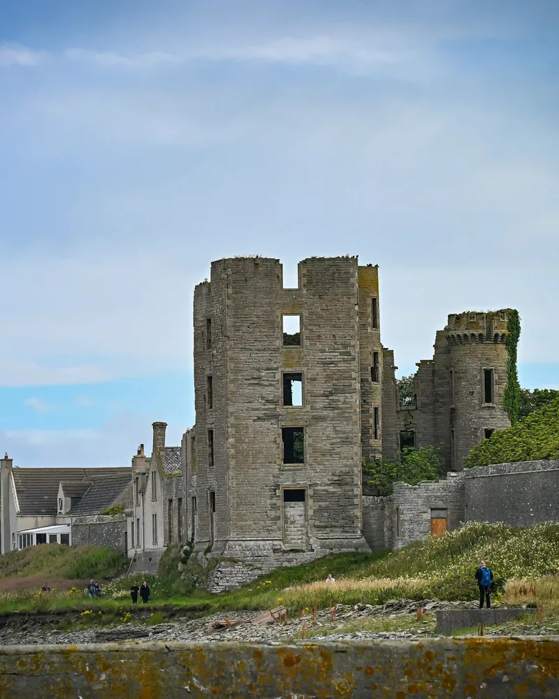Burgruine in Thurso
